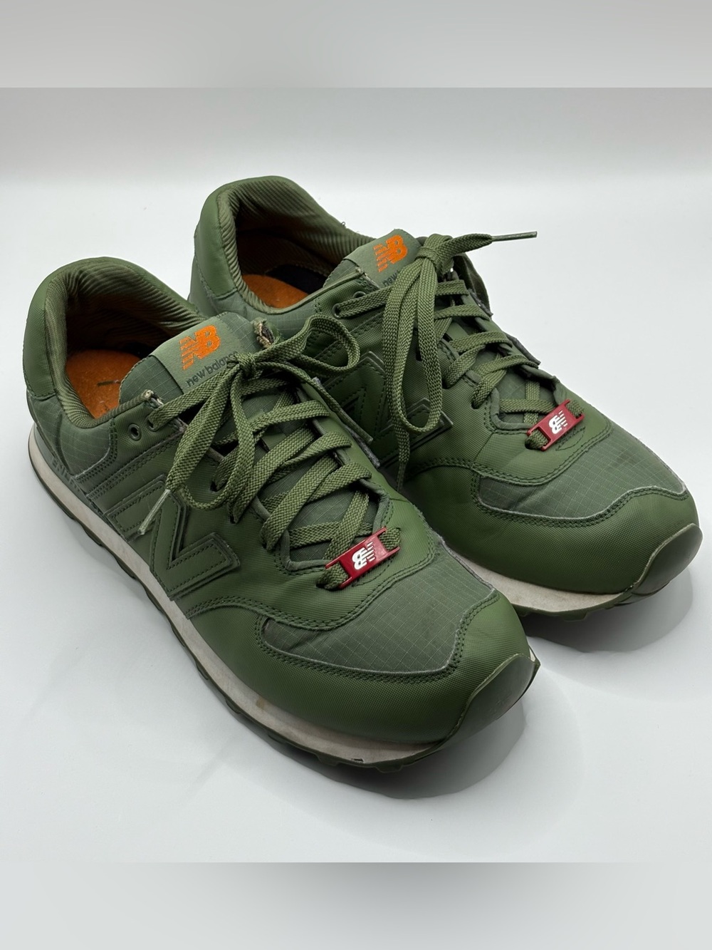 New Balance 574 Outdoor Utility Sneakers Men’s Size 9.5 Green Casual Shoes ML574